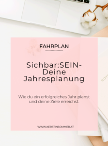 Fahrplan Jahresplanung