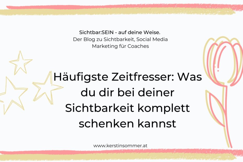 Zeitfresser auf Social Medi